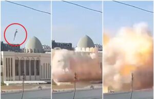Izrael nastavlja s bombardovanjem vjerskih objekata u Gazi, snimljeno uništenje džamije