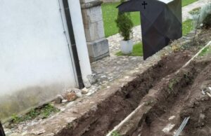 Masovna grobnica otkrivena u dvorištu pravoslavne crkve Foto: Institut za nestale osobe BiH