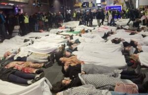 Norvežani legli na pod željezničke stanice i pozvali na primirje u Gazi