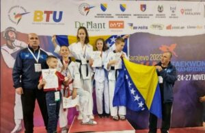 Tri srebrne i tri bronzane medalje za taekwondo klub “Ljubija”