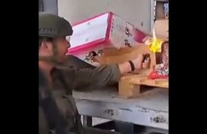 Izraelski vojnici pale i uništavaju sve u palestinskim prodavnicama, pojavio se i snimak