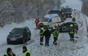 Austrija: Bosancu proklizao kamion, izazvao lančani sudar