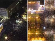 Srbija: Demonstranti nasilno pokušali ući u Skupštinu