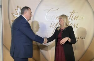 Željka Cvijanović okupila veliki broj zvanica na božićnom prijemu