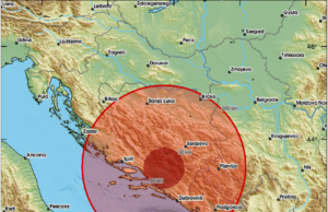 Zemljotres ponovo pogodio Bosnu i Hercegovinu