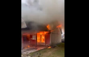 Izgorjela kuća u Omarskoj