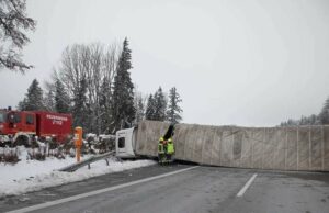 Vozač šlepera iz BiH imao težak udes u Njemačkoj, šteta 120.000 KM
