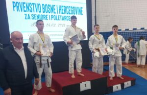 Džudo klubu Kozara bronza na džudo Prvenstvu BiH