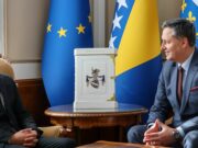 Bećirović razgovarao s ambasadorom Kine u BiH Ji Pingom