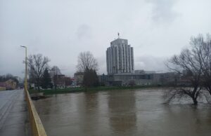 Vodostaj rijeke Sane u blagome padu