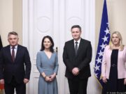 Ministrica vanjskih poslova Njemačke Annalena Baerbock stigla u posjetu BiH