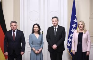 Ministrica vanjskih poslova Njemačke Annalena Baerbock stigla u posjetu BiH