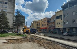 Započela rekonstrukcija ulice Muharema Suljanovića u Prijedoru (FOTO)