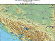 Još jedan zemljotres uzdrmao područje BiH i Crne Gore, osjetio se i u Sarajevu