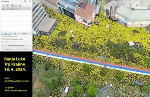 Srbijanski stručnjaci: Na skupu u Banjaluci 9000 ljudi, cifra o 50 hiljada je djetinjasta