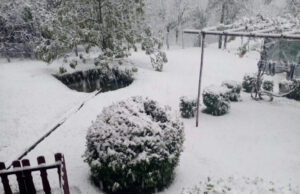 Prijedor: Nakon ljetnih dana, kiša, snijeg i led