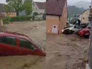 Haotične scene iz Austrije: Voda nosila automobile, oštetila kuće i uništila biračka mjesta