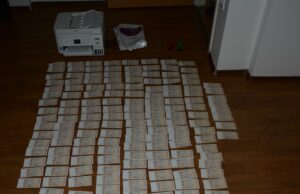 U pretresu stana u Prijedoru pronađeno 200 falsifikovanih novčanica