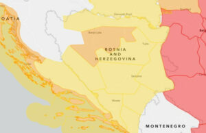 Upozorenja za brojne bosanske regije zbog jakih pljuskova