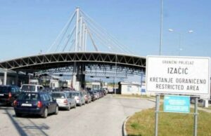 Pojačan promet vozila na izlazu iz BiH na graničnim prijelazima Izačić i Velika Kladuša