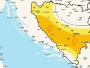 Dijelove BiH pogodit će obilna kiša, led i jak vjetar, nakon toga slijedi toplotni val