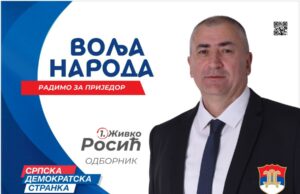 1. ️ Živko Rosić – ZA ODBORNIKA U SKUPŠTINI GRADA PRIJEDOR!