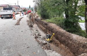 Sanski Most: U toku izgradnja zaštitnog zida na desnoj obali rijeke Sane