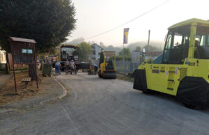 Počelo asfaltiranje stare ceste u Ljubiji