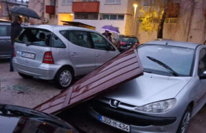 Snažno nevrijeme zahvatilo dijelove BiH, napravljena velika šteta u Bihaću i Bugojnu