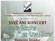 Svečani koncert „Ljepote Krajine sa Une i Sane“ povodom pete godišnjice rada BKC-a u Prijedoru