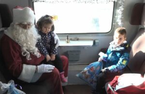 Novogodišnji paketići djeci zaposlenih u željeznicama