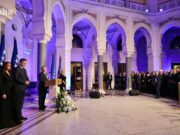 Svečanost povodom Dana nezavisnosti BiH, Bećirović i Komšić ugostili brojne međunarodne zvaničnike