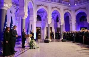 Svečanost povodom Dana nezavisnosti BiH, Bećirović i Komšić ugostili brojne međunarodne zvaničnike