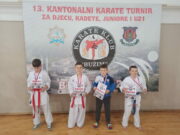 Dobri rezlutati KK “Shodan” na turniru Unsko-sanskog kantona