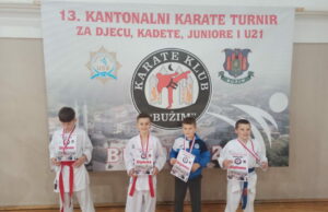 Dobri rezlutati KK “Shodan” na turniru Unsko-sanskog kantona