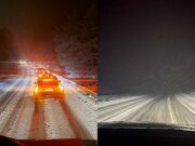 Snijeg izazvao poteškoće na cestama širom BiH, otežan saobraćaj i na autoputu