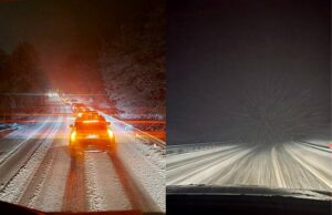 Snijeg izazvao poteškoće na cestama širom BiH, otežan saobraćaj i na autoputu