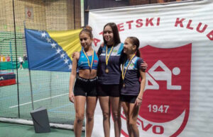 Prijedorskoj atletičarki drugo mjesto na prvenstvu u Sarajevu