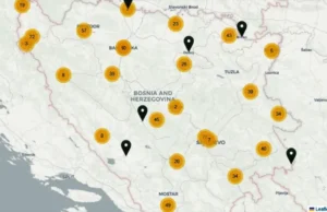 Sada je svima dostupna mapa ratnih zločina i visoke korupcije u Bosni i Hercegovini