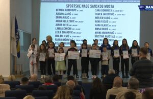 Dodjeljena priznanja najboljim sanskim sportistima u 2024. godini