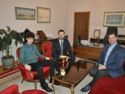 Upriličen prijem za Danila Vukotića