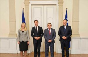 Šef NATO-a stigao u Predsjedništvo BiH