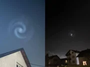 Iznad BiH uočena neobična svjetlosna spirala koja se vidjela iz mnogih dijelova svijeta