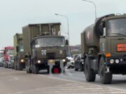 Konvoj vozila i vojske EUFOR-a ušao u Banju Luku