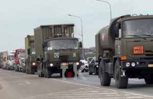 Konvoj vozila i vojske EUFOR-a ušao u Banju Luku