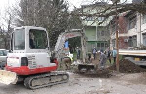 U toku izgradnja prilazne staze sanske bolnice