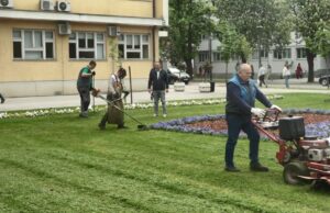 Komunalno preduzeće počelo akciju proljetnog uređenja grada
