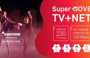 Top ponuda u Supernovoj: MOVE televizija i internet