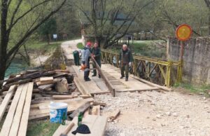 U toku rekonstrukcija mosta na Dabru