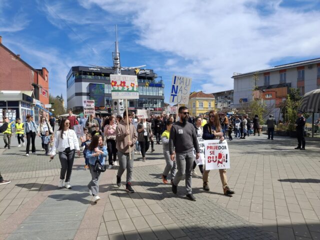 protest protiv rudnika bukova kosa u prijedoru